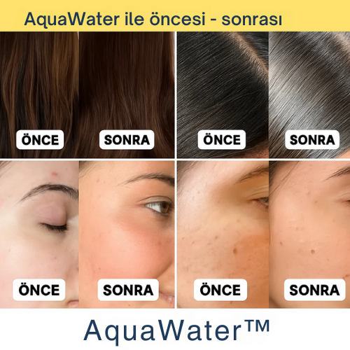 AquaWater™ Filtreli Duş Başlığı