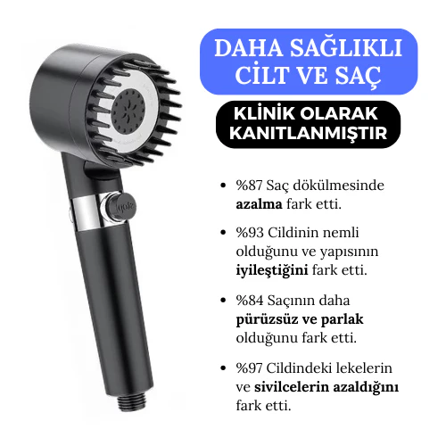 AquaWater™ Filtreli Duş Başlığı