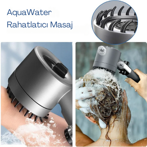 AquaWater™ Filtreli Duş Başlığı